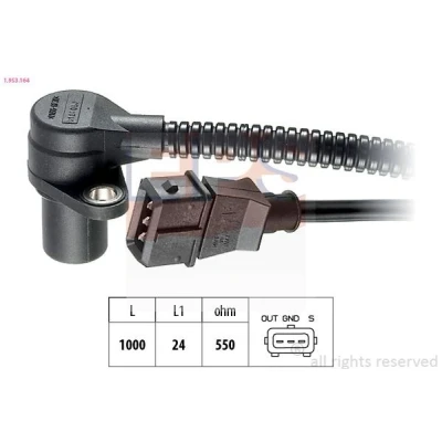 Billede af EPS 1.953.164 Impulsensor Made in Italy OE Equivalent OPEL: Omega B Sedan, Astra F Caravan, Sedan