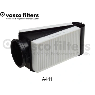 Billede af DAVID VASCO A411 Luftfilter 105 108 263 rektangulær Filterindsats MERCEDES BENZ: C klasse T modell, Sedan, Coupe