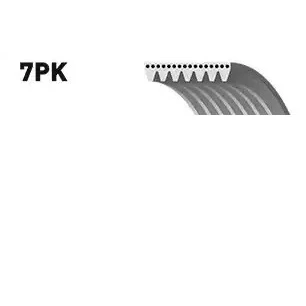 Billede af GATES 7PK990 Kileribberem 990 7 Polyester, EPDM (ethyl propylen dien gummi) FleetRunner Micro V SUZUKI: SWIFT 4
