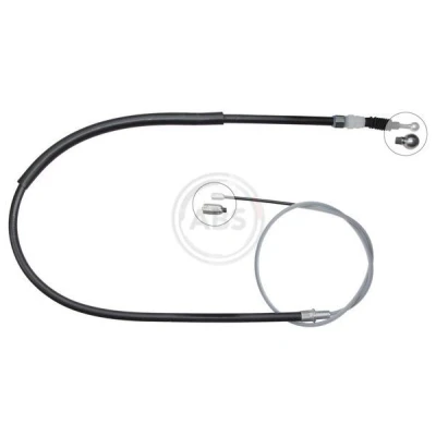 Billede af A.B.S. K13879 Håndbremsekabel 1598 Skivebremse til venstre /højrestyring VOLKSWAGEN: Jetta 4