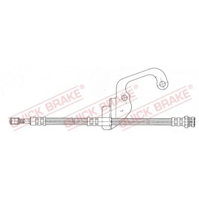 Billede af Bremseslange QUICK BRAKE 59.922