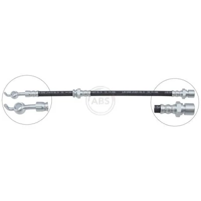 Billede af A.B.S. SL 4961 Bremseslange 355 INN M10x 1.0