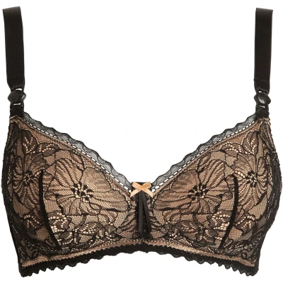 Billede af Cache Coeur IRIS Wirefree Breastfeeding Balconettebh&#039;er, Dame, Størrelse: 75C, Black