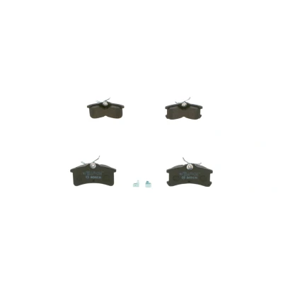 Billede af BOSCH 0 986 494 274 Bremseklodser Low Metallic med akustisk advarsel for slid TOYOTA: Corolla VIII Compact, Liftback