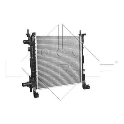 Billede af NRF 54671 Radiator Aluminium 380 360 34 Mekanisk fuget køleripper