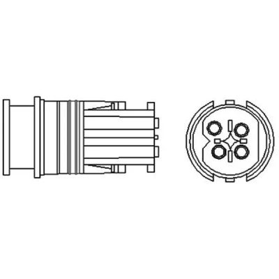 Billede af MAGNETI MARELLI 466016355025 Lambdasonde opvarmet 4 MERCEDES BENZ: C klasse Sedan, T modell, ML