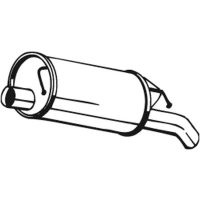 Billede af BOSAL 105 137 Lydpotte AUDI: A6 C5 Sedan, C4 Sedan
