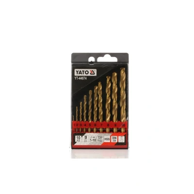 Billede af YATO YT 44674 Metal spiralbor sæt 1, 2, 3, 4, 5, 6, 7, 8, 9, 10 1