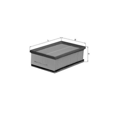 Billede af MAHLE ORIGINAL LX 1045 Luftfilter 85,3 168 246,0 Filterindsats PEUGEOT: 206 Hatchback, 307 SW, CITROËN: C4 I Coupe