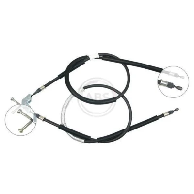 Billede af A.B.S. K12036 Håndbremsekabel 1252, 1252 Tromlebremse OPEL: Astra G Caravan, CC