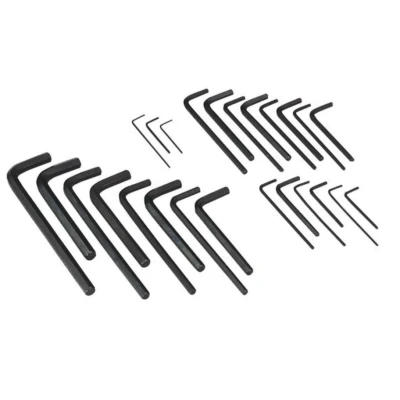 Billede af SEALEY S0465 Vinkelskruetrækkersæt HEX: 1.5, 2, 2.5, 3, 4, 4.5, 5, 5.5, 6, 7, 8, 9, 10 Krom vanadium stål 25