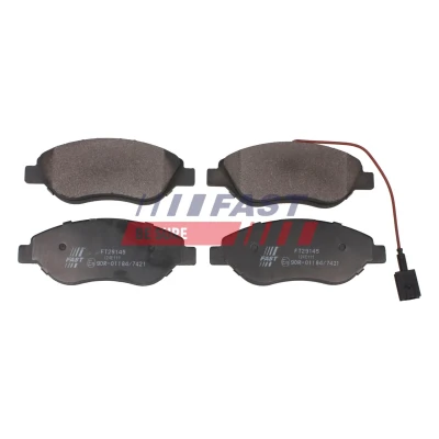 Billede af FAST FT29145 Bremseklodser foraksel med indbygget slidsensor FIAT: BRAVO 2, Stilo Hatchback, Multi Wagon, ALFA ROMEO: MiTo