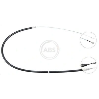 Billede af A.B.S. K13506 Håndbremsekabel 1630 Skivebremse til venstre /højrestyring SKODA: Fabia 2, 1 Combi, I Hatchback