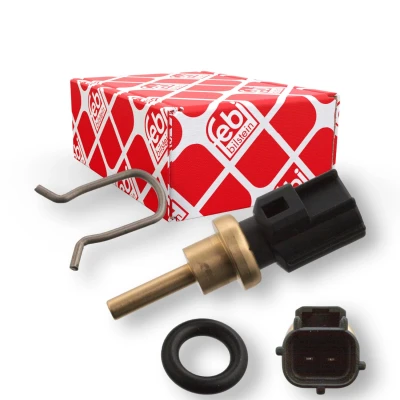 Billede af FEBI BILSTEIN 103648 Kølevæsketemperatur Sensor sort med pakning, holdefjeder VOLVO: V50, C30, V40 Hatchback, FORD: MONDEO 4 Turnier