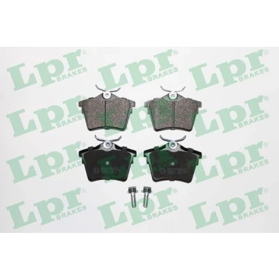 Billede af LPR 05P1195 Bremseklodser med skruer PEUGEOT: 407 SW, Sedan, 607 CITROËN: C5 III Stationcar, 3