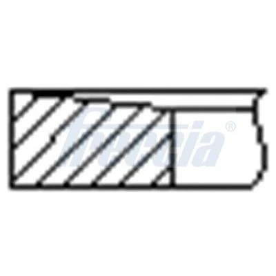 Billede af FRECCIA FR10 350700 Stempelringsæt 79 OPEL: Astra H Caravan, Meriva B, J Hatchback