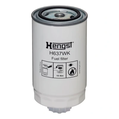 Billede af HENGST filter H637WK Brændstoffilter Påskruet