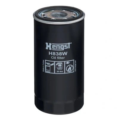 Billede af HENGST filter H838W Oliefilter Påskruet
