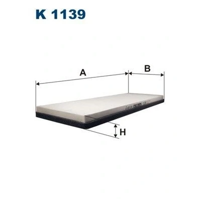 Billede af FILTRON K 1139 Kabinefilter Partikelfilter 427 168 26