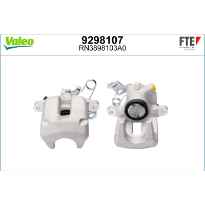 Billede af FTE 9298107 Bremsekaliber grå Aluminium Bagaksel venstre uden holder PEUGEOT: 407 SW, Sedan, CITROËN: C5 III Stationcar, 3