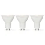 Billede af LED Pære GU10 Spot 4.5 W 345 lm 2700 K Varm Hvid Antal lamper i emballagen: 3 stk.