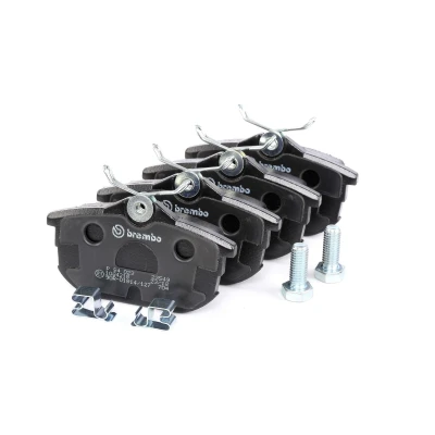 Billede af BREMBO P 54 023 Bremseklodser med akustisk advarsel for slid bremsecaliperskruer uden tilbehør MITSUBISHI: COLT 6, Space Star, Carisma Hatchback