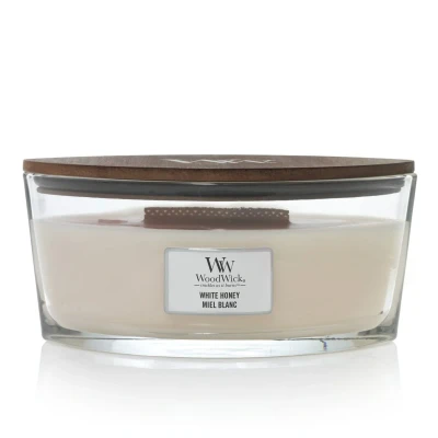Billede af WoodWick Scented Candle Ellipse White Honey 9 cm / 19
