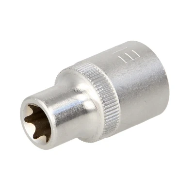 Billede af HANS 4410/E18 Skraldenøgleindsats (Hexagon) indre torx E18 kort