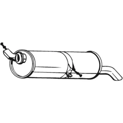 Billede af BOSAL 190 153 Lydpotte PEUGEOT: 307 SW, Stationcar