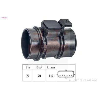 Billede af Luftmassesensor EPS 1.991.363