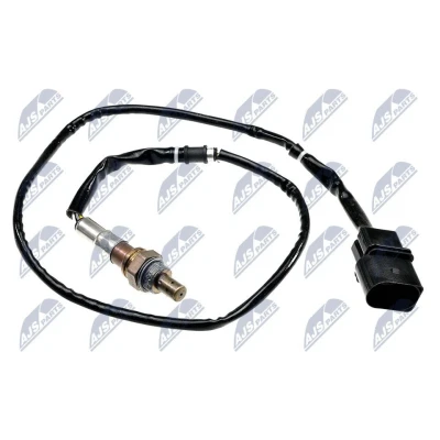 Billede af NTY ESL AU 010 Lambdasonde foran katalysatoren Reguleringssonde, Gevind, forsmurt 5 VOLKSWAGEN: Golf 4, Bora Sedan, 4 Variant