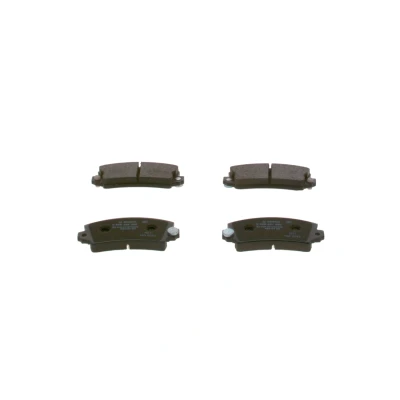 Billede af BOSCH 0 986 461 396 Bremseklodser Low Metallic med indbygget slidsensor anti knirke plade RENAULT: 5 Hatchback, 4 Van, Stationcar