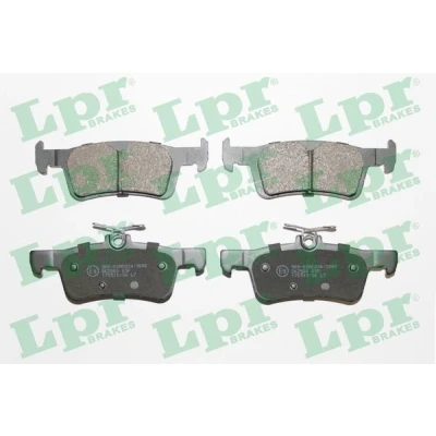 Billede af SAMKO 5SP2033 Bremseklodser FORD: FIESTA 7