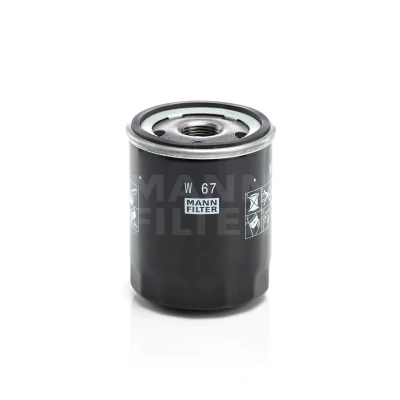Billede af MANN filter W 67 Oliefilter M 20 X 1.5 med en returløbs stop ventil Påskruet MITSUBISHI: COLT 6, Lancer 8 Limousine