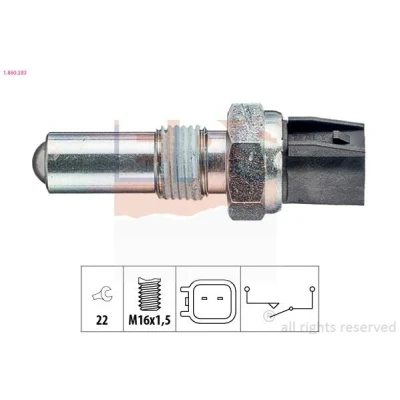 Billede af EPS 1.860.283 Kontakt, baklygte Made in Italy OE Equivalent FORD: FIESTA 6, Focus 2 Kombi, 5