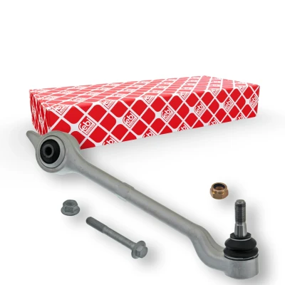 Billede af febi BILSTEIN 34656 Bærearm Plus med add on materiale bære /styreled, leje højre foraksel, bag krydsarm Aluminium BMW: 5 Sedan, Touring