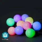 Billede af SmartLife Dekorativ LED Party Lights Wi Fi RGB 10 LED&#039;s 9.00
