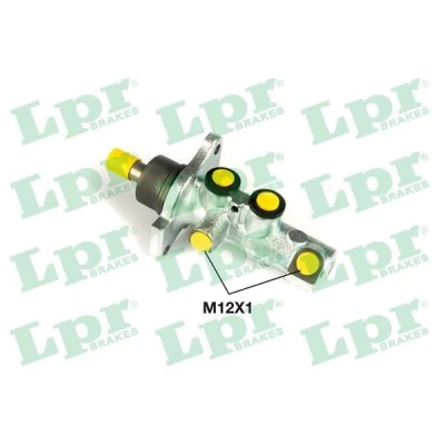 Billede af LPR 1058 Bremsehovedcylinder 25,4 Gråt støbejern 12 x 1 (2), (2) OPEL: Astra H Caravan