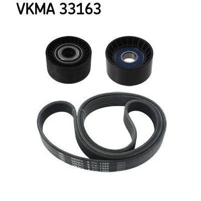 Billede af SKF VKMA 33163 Kileribberem PEUGEOT: 206 Hatchback, 206+ CITROËN: Berlingo / First I, Jumpy II MPV