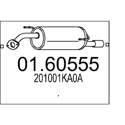 Billede af MTS 01.60555 Lydpotte 750 NISSAN: Juke