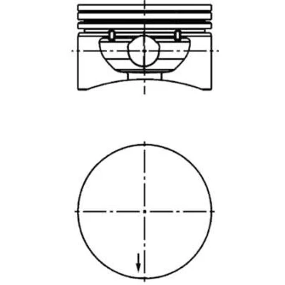 Billede af KOLBENSCHMIDT 40380600 Motor Stempel 79