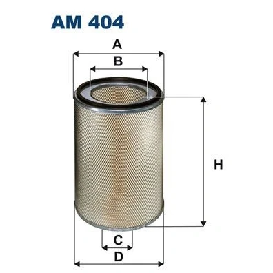Billede af FILTRON AM 404 Luftfilter 417 282 Filterindsats