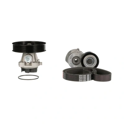 Billede af GATES KP16PK1320 vandpumpe + kileremssæt med ThermalPro
