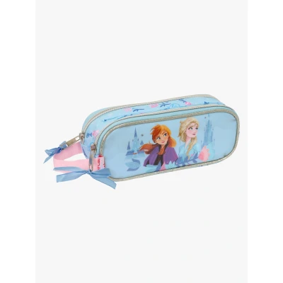 Billede af Frozen Dobbelt carry all Ice magic Lyseblå 21 x 8 6 cm
