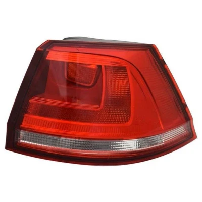 Billede af TYC 11 12822 01 2 Baglygter venstre Rød uden lampeholder VOLKSWAGEN: Golf 7 Variant