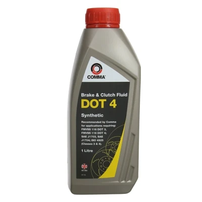Billede af COMMA DOT 4 BF41L Bremsevæske 1l VOLKSWAGEN: Golf 4, FIAT: 500 Hatchback, AUDI: A4 B7 Sedan