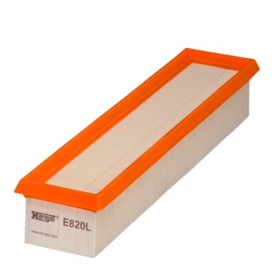 Billede af HENGST FILTER E820L Luftfilter 58 80 355 Filterindsats RENAULT: CLIO 4, TWINGO 2, 3, DACIA: LOGAN MCV SANDERO 2