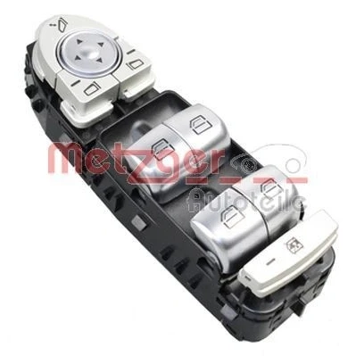 Billede af METZGER 0916685 Kontakt, rudehejs foran, i førerside MERCEDES BENZ: C klasse T modell, GLC SUV, Sedan
