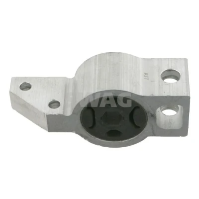Billede af SWAG 30 92 7071 Bøsning med holder højre foraksel, nede, bag Aluminium VOLKSWAGEN: Touran I, Golf 6, 5, SKODA: Octavia II Hatchback