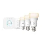 Billede af Philips LED lampe Starter Kit E27 9,5 W Hvid F (3 enheder)